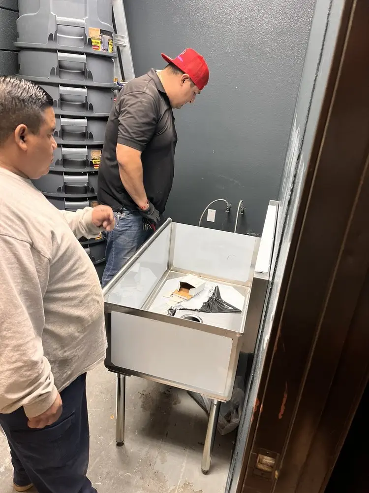 Commercial plumbing and sink installation in Tucson Mountains